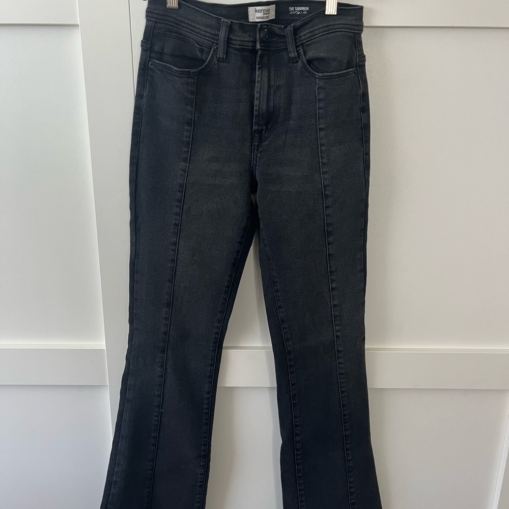 Kensie Black Flare Jeans